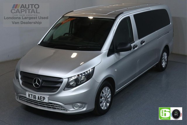 2018 18 MERCEDES-BENZ VITO 2.1 114 Bluetec Tourer Select 136 BHP X-LWB Auto Minibus