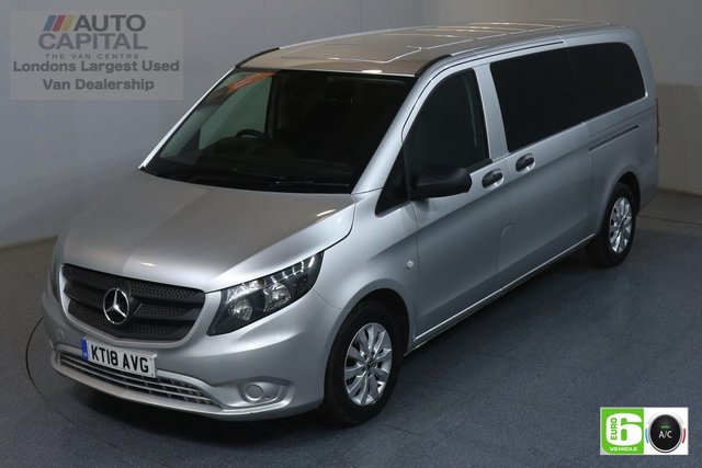 2018 18 MERCEDES-BENZ VITO 2.1 114 Bluetec Tourer Select 136 BHP X-LWB Auto Minibus