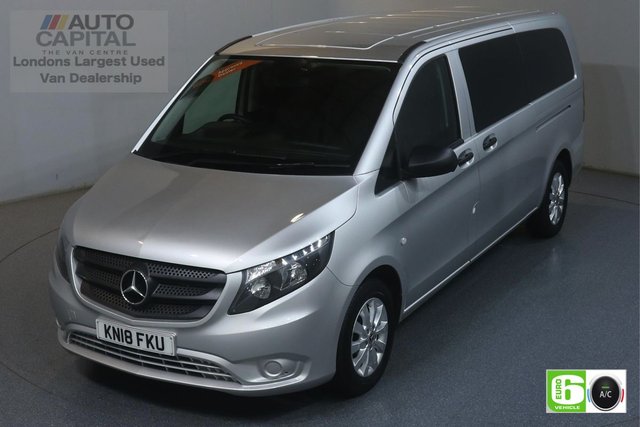 2018 18 MERCEDES-BENZ VITO 2.1 114 Bluetec Tourer Select 136 BHP X-LWB Auto Minibus
