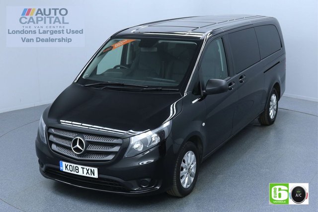 2018 18 MERCEDES-BENZ VITO 2.1 114 BLUETEC TOURER SELECT 136 BHP XLWB AUTO MINIBUS