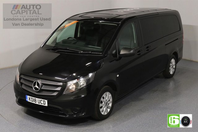 2018 18 MERCEDES-BENZ VITO 2.1 114 BLUETEC TOURER SELECT 136 BHP XLWB AUTO MINIBUS
