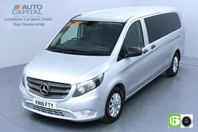 2018 18 MERCEDES-BENZ VITO 2.1 114 Bluetec Tourer Select 136 BHP X-LWB Auto Minibus