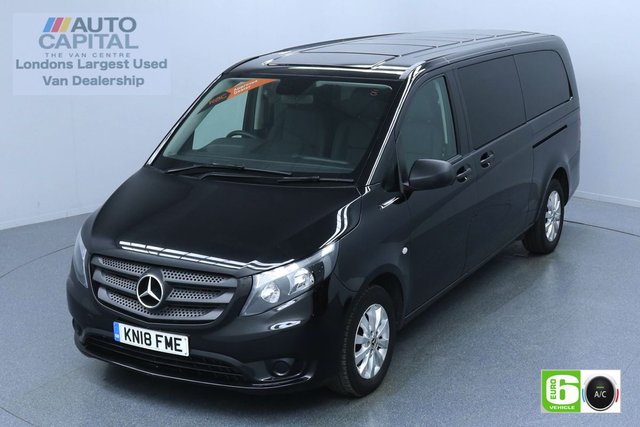 2018 18 MERCEDES-BENZ VITO 2.1 114 BLUETEC TOURER SELECT 136 BHP XLWB AUTO MINIBUS