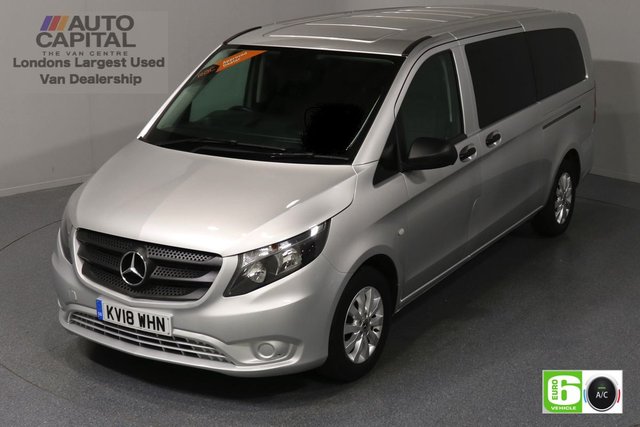 2018 18 MERCEDES-BENZ VITO 2.1 114 BLUETEC TOURER SELECT 136 BHP XLWB AUTO MINIBUS