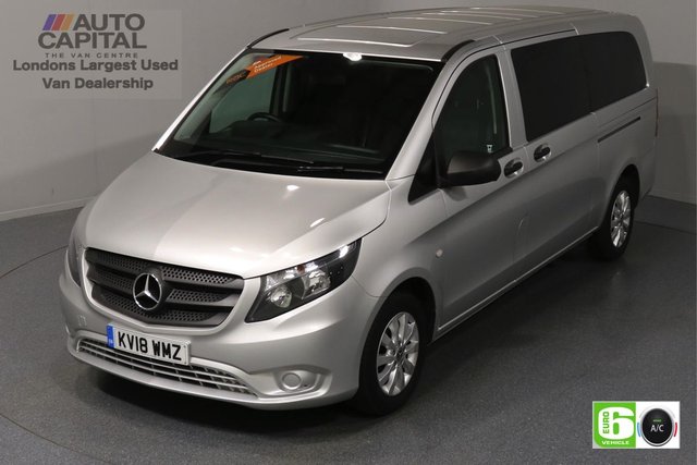 2018 18 MERCEDES-BENZ VITO 2.1 114 BLUETEC TOURER SELECT 136 BHP XLWB AUTO MINIBUS