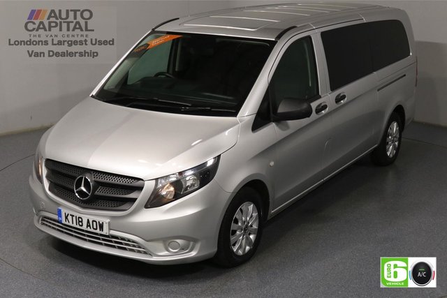 2018 18 MERCEDES-BENZ VITO 2.1 114 Bluetec Tourer Select 136 BHP X-LWB Auto Minibus