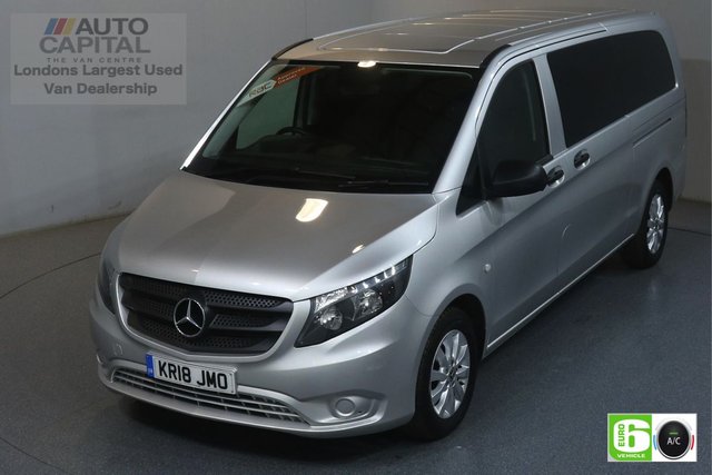 2018 18 MERCEDES-BENZ VITO 2.1 114 Bluetec Tourer Select 136 BHP X-LWB Auto Minibus