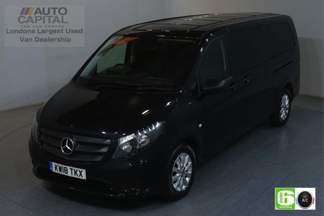 2018 18 MERCEDES-BENZ VITO 2.1 114 BLUETEC TOURER SELECT 136 BHP XLWB AUTO MINIBUS