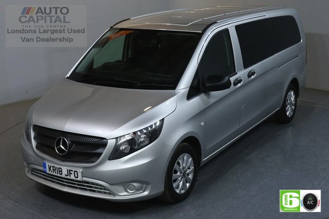 2018 18 MERCEDES-BENZ VITO 2.1 114 BLUETEC TOURER SELECT 136 BHP XLWB AUTO MINIBUS