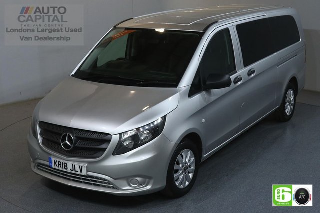 2018 18 MERCEDES-BENZ VITO 2.1 114 Bluetec Tourer Select 136 BHP X-LWB Auto Minibus