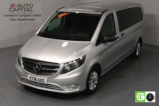 2018 18 MERCEDES-BENZ VITO 2.1 114 BLUETEC TOURER SELECT 136 BHP XLWB AUTO MINIBUS