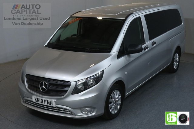 2018 18 MERCEDES-BENZ VITO 2.1 114 Bluetec Tourer Select 136 BHP X-LWB Auto Minibus