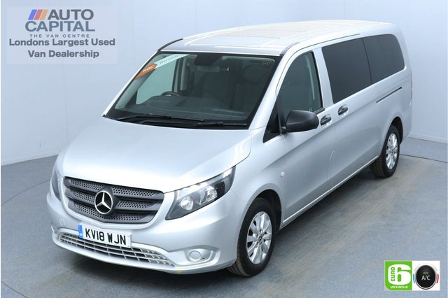 2018 18 MERCEDES-BENZ VITO 2.1 114 Bluetec Tourer Select 136 BHP X-LWB Auto Minibus
