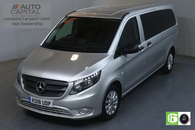 2018 18 MERCEDES-BENZ VITO 2.1 114 Bluetec Tourer Select 136 BHP X-LWB Auto Minibus