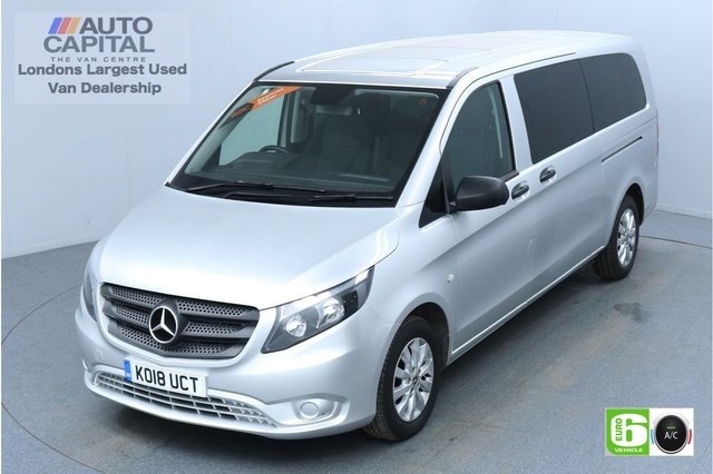 2018 18 MERCEDES-BENZ VITO 2.1 114 Bluetec Tourer Select 136 BHP X-LWB Auto Minibus