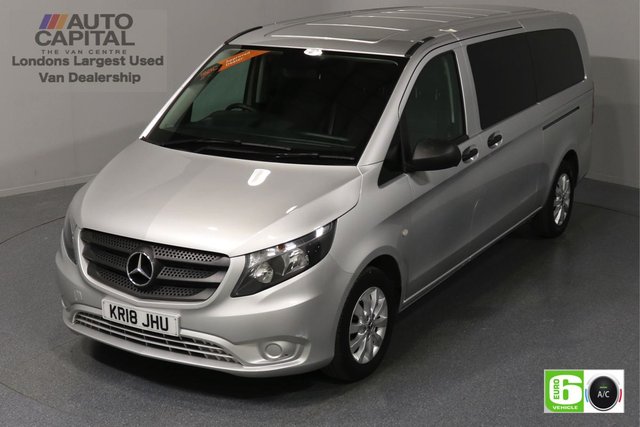 2018 18 MERCEDES-BENZ VITO 2.1 114 Bluetec Tourer Select 136 BHP X-LWB Auto Minibus