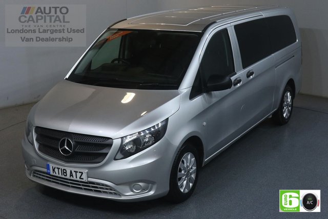 2018 18 MERCEDES-BENZ VITO 2.1 114 Bluetec Tourer Select 136 BHP X-LWB Auto Minibus