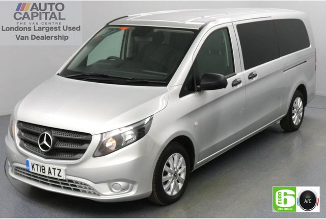 2018 18 MERCEDES-BENZ VITO 2.1 114 Bluetec Tourer Select 136 BHP X-LWB Auto Minibus