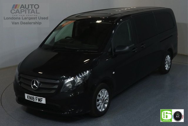 2018 18 MERCEDES-BENZ VITO 2.1 114 BLUETEC TOURER SELECT 136 BHP XLWB AUTO MINIBUS