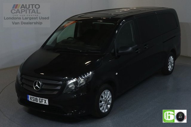 2018 18 MERCEDES-BENZ VITO 2.1 114 BLUETEC TOURER SELECT 136 BHP XLWB AUTO MINIBUS