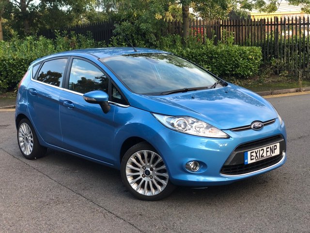 2012 12 Ford Fiesta 1.4 TITANIUM TDCI 5d 69 BHP