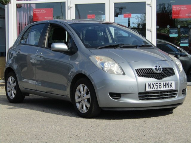 2008 58 Toyota Yaris 1.3 TR VVTI 5d 86 BHP