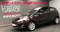 USED 2009 09 FORD FIESTA 1.2 ZETEC 3d 81 BHP PURPLE