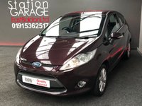 USED 2009 09 FORD FIESTA 1.2 ZETEC 3d 81 BHP PURPLE