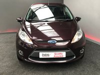 USED 2009 09 FORD FIESTA 1.2 ZETEC 3d 81 BHP PURPLE