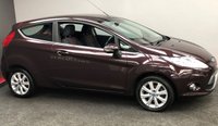 USED 2009 09 FORD FIESTA 1.2 ZETEC 3d 81 BHP PURPLE