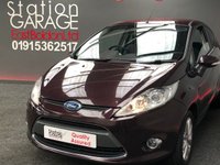 USED 2009 09 FORD FIESTA 1.2 ZETEC 3d 81 BHP PURPLE