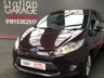 USED 2009 09 FORD FIESTA 1.2 ZETEC 3d 81 BHP PURPLE