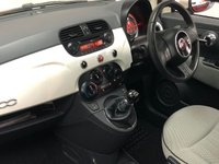 USED 2012 62 FIAT 500 1.2 LOUNGE 3d 69 BHP ITALIAN FLAG STRIPE