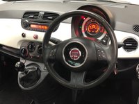USED 2012 62 FIAT 500 1.2 LOUNGE 3d 69 BHP ITALIAN FLAG STRIPE