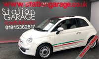 USED 2012 62 FIAT 500 1.2 LOUNGE 3d 69 BHP ITALIAN FLAG STRIPE