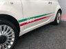 USED 2012 62 FIAT 500 1.2 LOUNGE 3d 69 BHP ITALIAN FLAG STRIPE