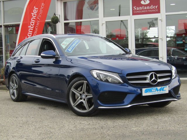2015 64 Mercedes-Benz C Class 2.1 C220 BLUETEC AMG LINE 5d AUTO 170 BHP