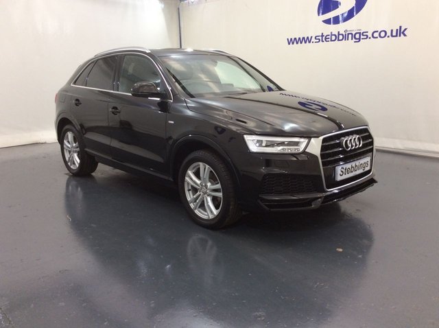 2017 66 AUDI Q3 1.4 TFSI S LINE EDITION 5d 148 BHP