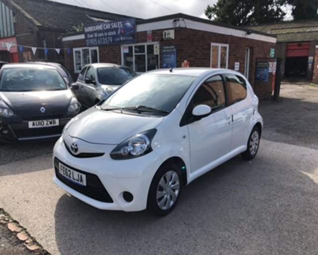 2012 62 Toyota Aygo 1.0 VVT-I ICE 5d 68 BHP