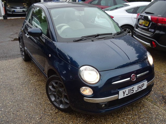 2015 15 Fiat 500 1.2 LOUNGE 3d 69 BHP