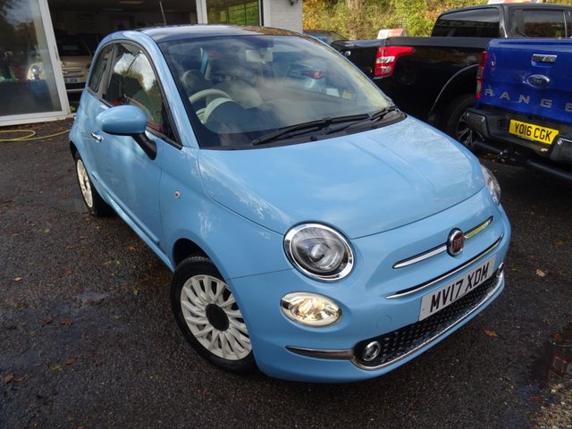 2017 17 Fiat 500 1.2 LOUNGE 3d 69 BHP NEW SHAPE 7
