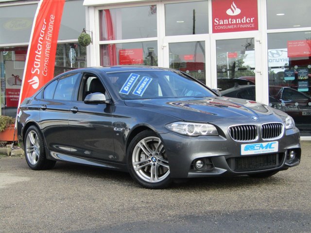 2016 66 BMW 5 Series 3.0 530D M SPORT 4d AUTO 255 BHP