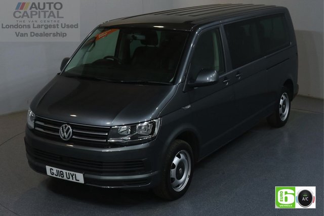 2018 18 VOLKSWAGEN TRANSPORTER SHUTTLE 2.0 T32 AUTO 148 BHP EURO 6 ENGINE 9 SEATS MINIBUS