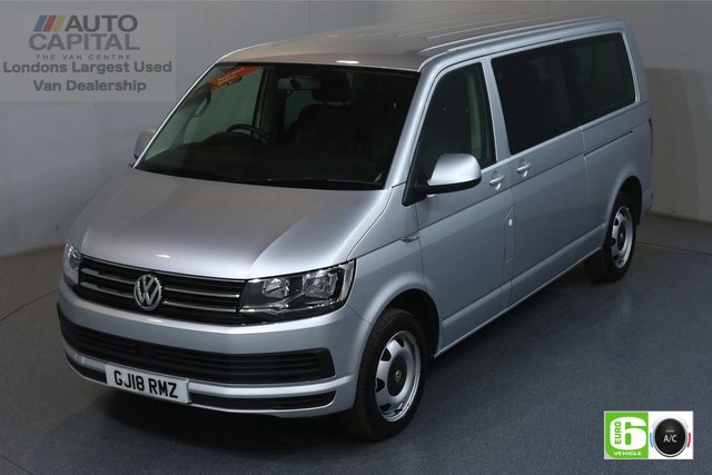 2018 18 VOLKSWAGEN TRANSPORTER SHUTTLE 2.0 T32 AUTO 148 BHP EURO 6 ENGINE 9 SEATS MINIBUS