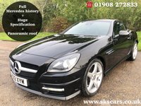 USED 2012 12 MERCEDES-BENZ SLK 3.5 SLK350 BLUEEFFICIENCY AMG SPORT 2d AUTO 306 BHP *12 MONTHS NATIONAL WARRANTY*