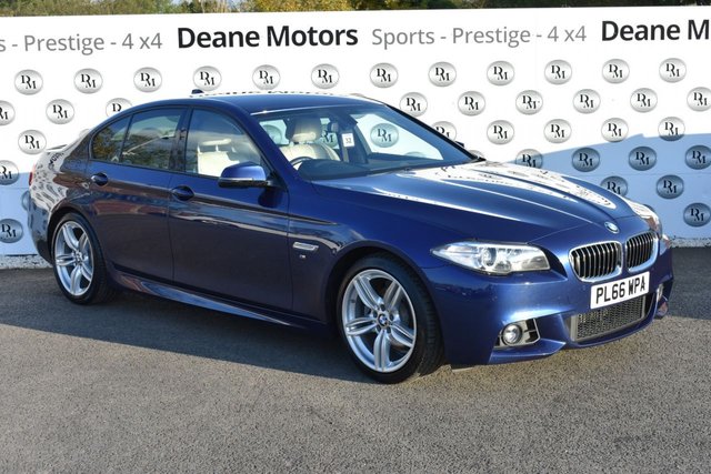 2016 66 BMW 5 Series 2.0 520D M SPORT 4d AUTO 188 BHP M SPORT PLUS PACK 