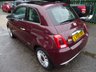 USED 2015 65 FIAT 500 0.9 TWINAIR LOUNGE 3d 105 BHP NEW SHAPE Only One Owner From New, Comprehensive Fiat Service History, New MOT, Low Mileage, Good Fuel Economy, 500 0.9 Twinair 105BHP Finished in Avantgarde Bordeaux Red