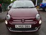 USED 2015 65 FIAT 500 0.9 TWINAIR LOUNGE 3d 105 BHP NEW SHAPE Only One Owner From New, Comprehensive Fiat Service History, New MOT, Low Mileage, Good Fuel Economy, 500 0.9 Twinair 105BHP Finished in Avantgarde Bordeaux Red