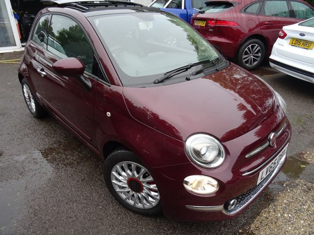 2015 65 Fiat 500 0.9 TWINAIR LOUNGE 3d 105 BHP NEW SHAPE