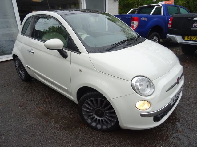 2015 15 Fiat 500 0.9 TWINAIR LOUNGE 3d 85 BHP *ELECTRIC SUNROOF*